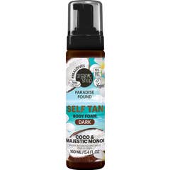 Organic Shop Pianka Samoopalająca do Ciała Kokos & Majestic Monoi – Ciemna 160 ml
