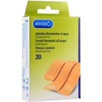 Medicazione adesiva Alvita idrorepellente 20 pz