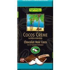 Rapunzel Tableta Chocolate Negro Coco 100g