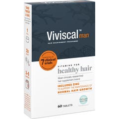 Viviscal Men Healthy Hair Fortalecedor del Cabello 60 comp
