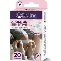 Dr Line Sensitive Wipes 20 pcs