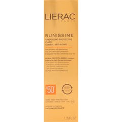 Lierac Sunissime væske anti-aging ansigtsbeskytter FPS50 + 40ml