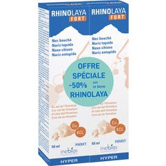 Rhinolaya Fort Spray Congestión Nasal 2x50 ml