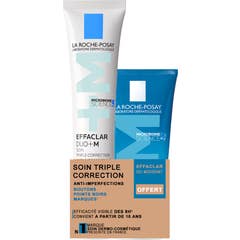 La Roche Posay Effaclar Duo+40ml +Gel Mouss Off