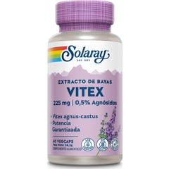Solaray Vitex 225mg 60Caps