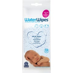 Water Wipes Pack Nomade X28 Lingettes Bb  Waterwipes,