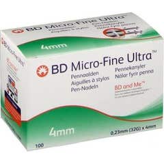 Bd Micro-Fine Ultra Pro 4Mm 100