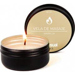 Diversual Vela de Masaje Vainilla 30 ml