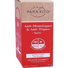 Para'Kito Spray Antimosquitos y Antigarrapatas Protección Extra Fuerte 75ml
