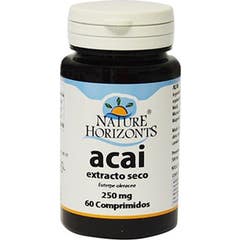 Nature Horizonts Acai Extracto Seco 250mg 60comp