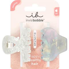 Invisibobble Clipstar Pearly Frost Hårklips 2 stk.