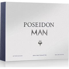 Poseidon Man Set 3 stuks