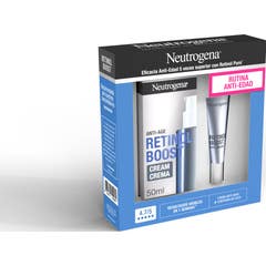 Neutrogena Pack Retinol Boost Crema Antiedad 50ml + Contorno de Ojos 15ml