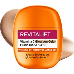 L'Oréal Revitalift Vit C Glow Color Fluido SPF30 40 ml