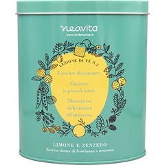 Neavita Oval Tin Lezioni di Tè Verde Tisana Limón Jengibre 12x3g