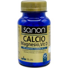 Sanon calcium + vitamin D3 100 tabs.