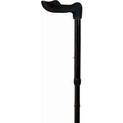 García 1880 Muletilla Plegable Negra Anatómica Izquierda 1 ud