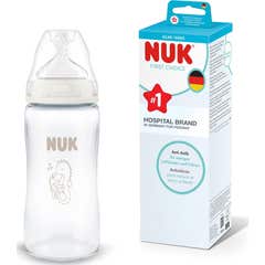 NUK First Choice Butelka Szklana Konik Morski 240 ml