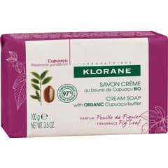 Klorane-Cremeseife Feuille de Figuier mit Cupuaçu-Butter 100g