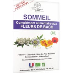 Elixirs & Co Sommeil Fleurs de Bach 20amp