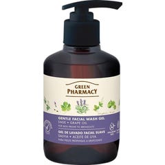 Green Pharmacy Gel Lavado Suave Salvia y Aceite de Uva 270 ml