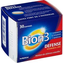 Bion 3 Defense Capsules Para Adultos Caja De 30