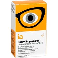 Interapothek Kit Spray Limpiagafas + Gamuza Microfibra