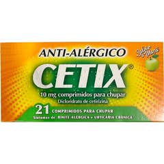 Cetix Cetirizina 10mg 21comp