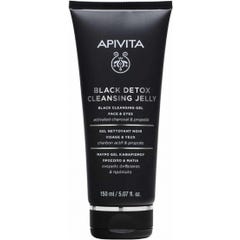 Apivita Blacj Detox Cleansing Jelly 150Ml Carbon Acti Y Prop