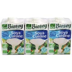 Bio Soy Crema Soya Cuisine Bio 3x200ml