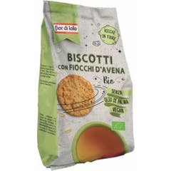 Fior di Loto Galletas con Copos de Avena Bio 350g