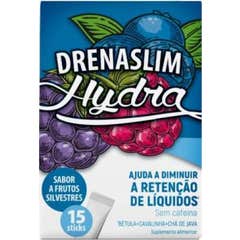 Drenaslim Hydra Sabor Frutos Rojos 15 sticks