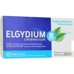 Elgydium Gommes à Mâcher Sans Sucres Fraîcheur Intense 10uds