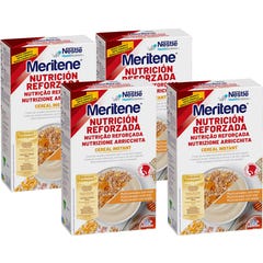Meritene Verstärkte Ernährung Instant-Cerealien Multicerealien 4x520 g