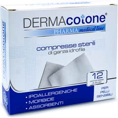 Dermacotone Gasa Hidrofílica 7.5x7.5cm 12uds