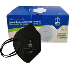 EMO Mascarilla FFP2 NR Negra 10uds