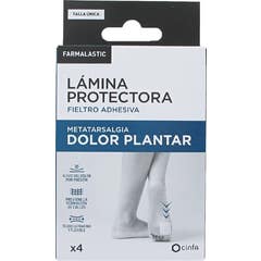 Farmalastic Adhesive Felt Protective Sheet 4 pcs