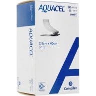 Convatec Aquacel Hydrofiber Dressing 2.5x40cm 16unts