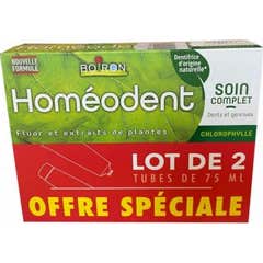 Homeodent Dentífrico Clorofila Cuidado Completo Dientes 2x75ml