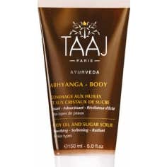 Taaj Abhyanga Oli e Cristalli di Zucchero Abhyanga Scrub 150ml
