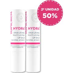 Topicrem Pack Dúo Hydra+ Bálsamo Labial 2x4g