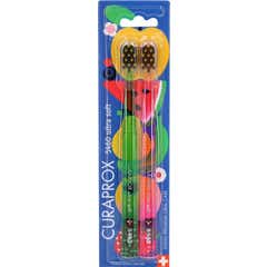 Curaprox C5460 Ultra Soft Duo Sommerudgave 2 stk