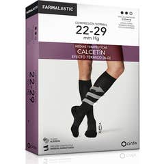 Farmalastic Thermo-Effekt Socken Normal EG Schwarz 1 Paar