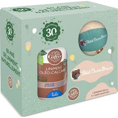 Gifrer Kit Cofre Linimento Oleocalcáreo + Pelota Sensorial