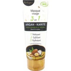 Bio4you 3 i 1 Ansigtsmaske Argan Shea Butter 100ml