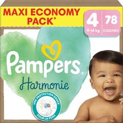 Pampers Harmonie Windeln Größe 4 9-14 kg 78 Stk.