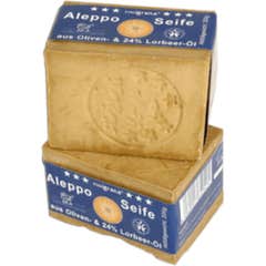 Finigrana Aleppo Seife Jabón en Barra Aceite de Oliva y Laurel 24% 200g
