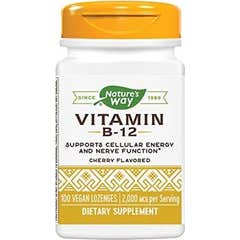Nature's Way 2000Ug Vitamin B12 60comp