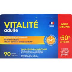 Pharmascience Vitalidad Adulto 90comp