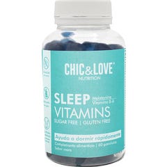 Chic & Love Sleep Nutrition Gummies Vitamins 60uds